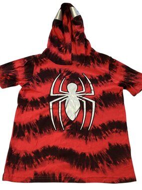Marvel: Spiderman Shirt Hoodie, Size 5T